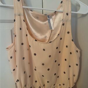 Large O’Neill polka dot dress